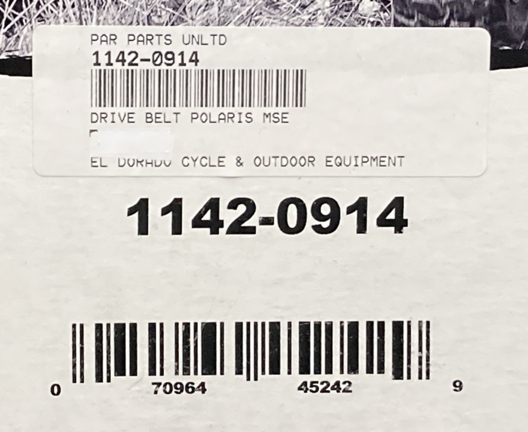 NEW GENUINE MOOSE 1142-0914 Racing Performance Plus Belt