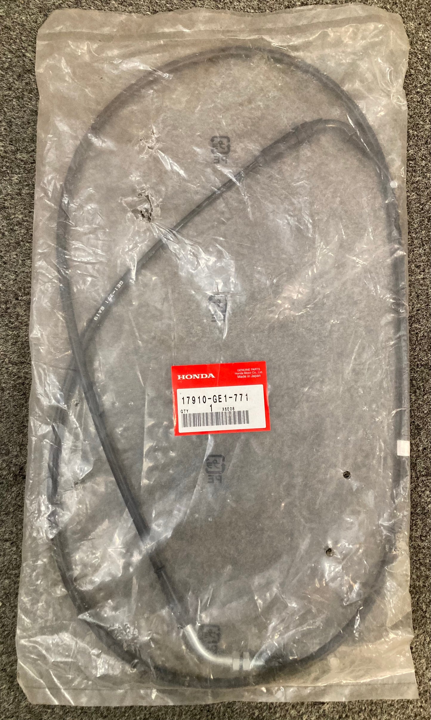 New Genuine Honda 17910-GE1-771 Throttle Cable 17910-GE1-670, 17910-GE1-671