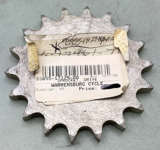 Yamaha 93855-17129-00 Sprocket Drive 18T New Replaces