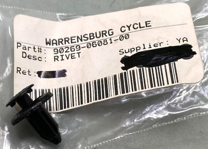 Qty 3 Yamaha 90269-06081-00 Rivet 90269-06062-00 New Replaces