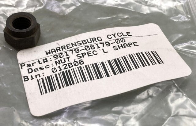 Yamaha 90179-08179-00 Nut Spec'l Shape New Replaces