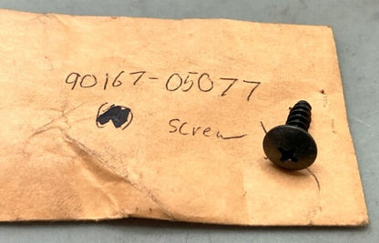 Qty 5 Yamaha 90167-05077-00 Screw, Tapping New Replaces
