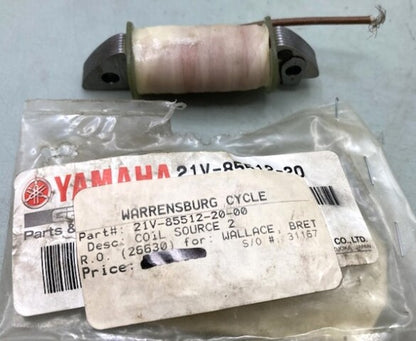 Yamaha 21V-85512-20-00 Coil Source 2 New Genuine