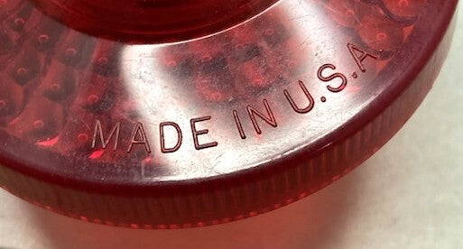 Victor DY-1 SAE D4 Red Turn Signal Lens New Genuine