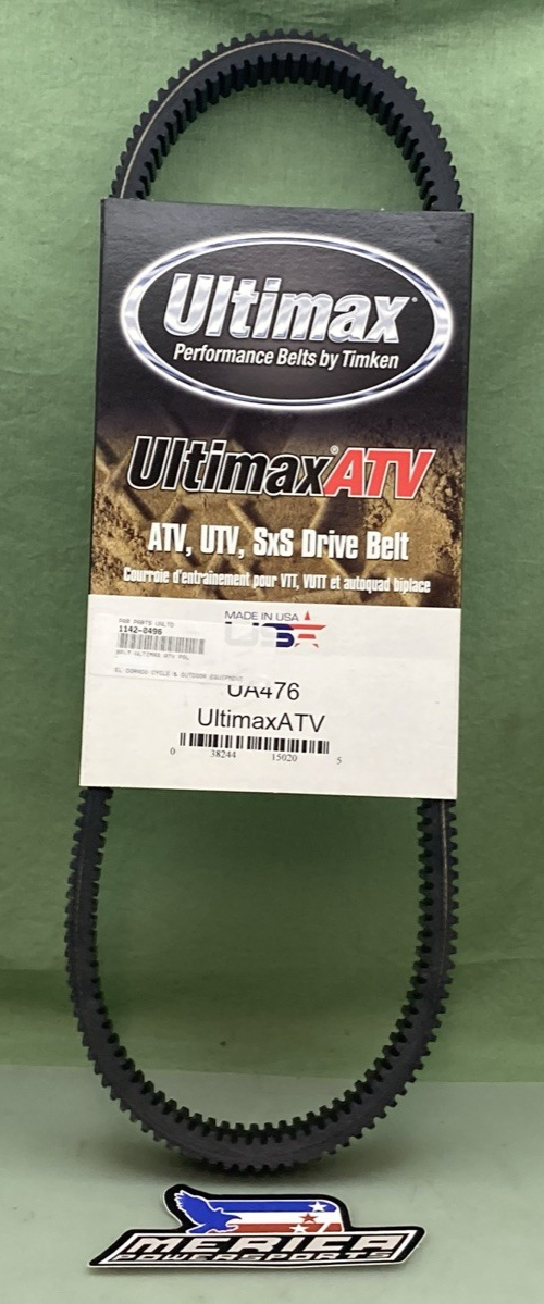 NEW GENUINE Ultimax UA476 Hypermax Drive Belt