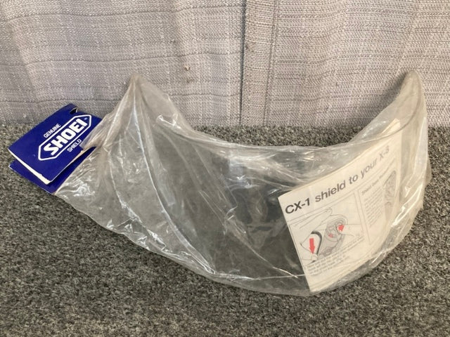 Shoei CX-1 QUICK RELEASE MC VISOR CLEAR New Genuine