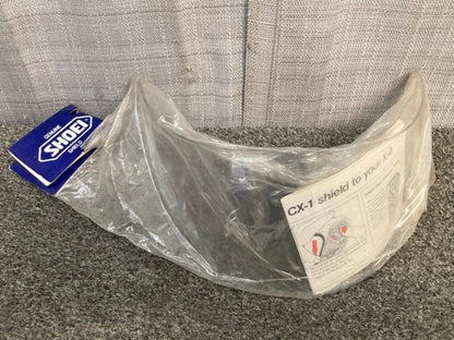 Shoei CX-1 QUICK RELEASE MC VISOR CLEAR New Genuine