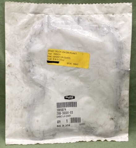 Polaris 3085074 Gasket R. Cover New Genuine