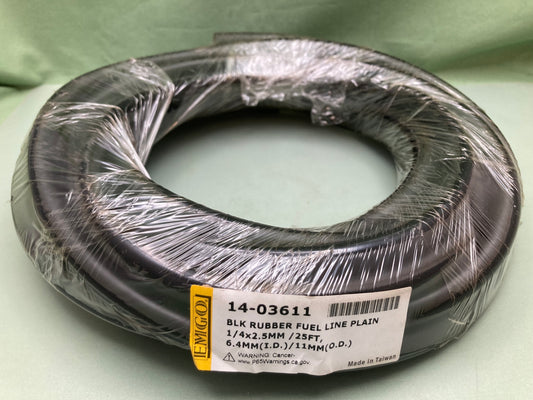 New Genuine EMGO 14-03611 Universal Fuel Line 1/4x2.5MM/25FT