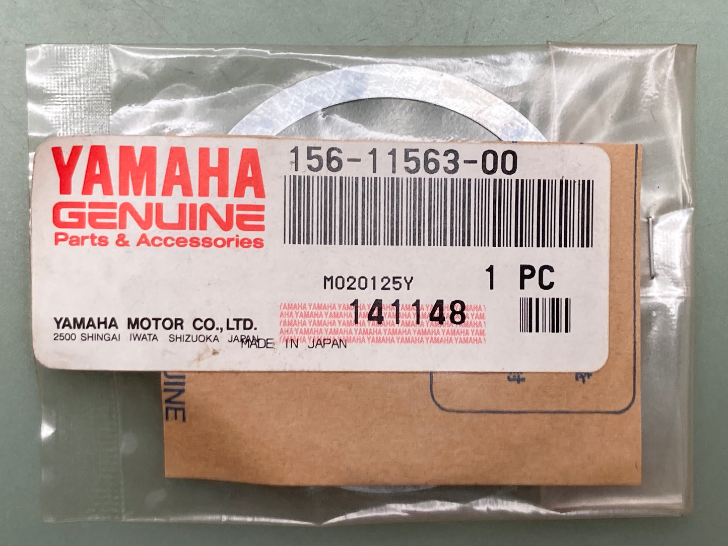 New Genuine Yamaha 156-11563-00 Shim, Crank, 3