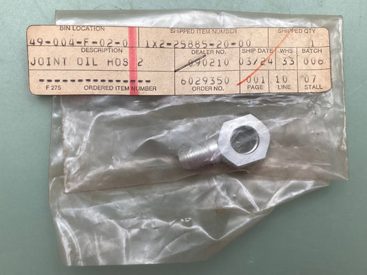New Replaces Yamaha 1X2-25885-20-00 JOINT, OIL HOSE 2