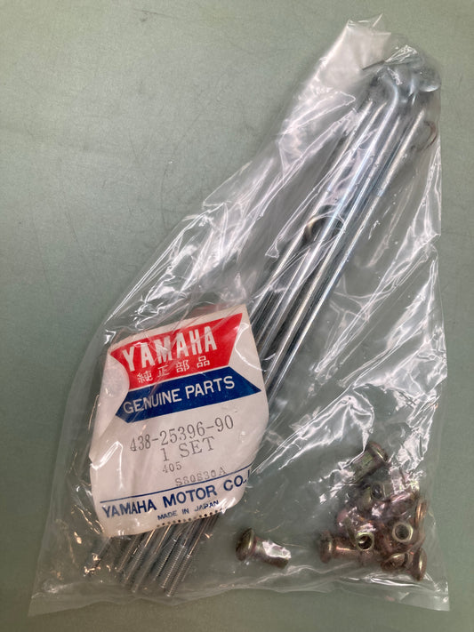 New Genuine Yamaha 438-25396-90 Inner Spoke Set 2