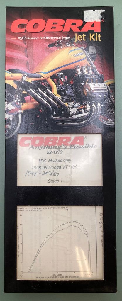 New Genuine Cobra 92-1272 Jet Kit, Stage 1