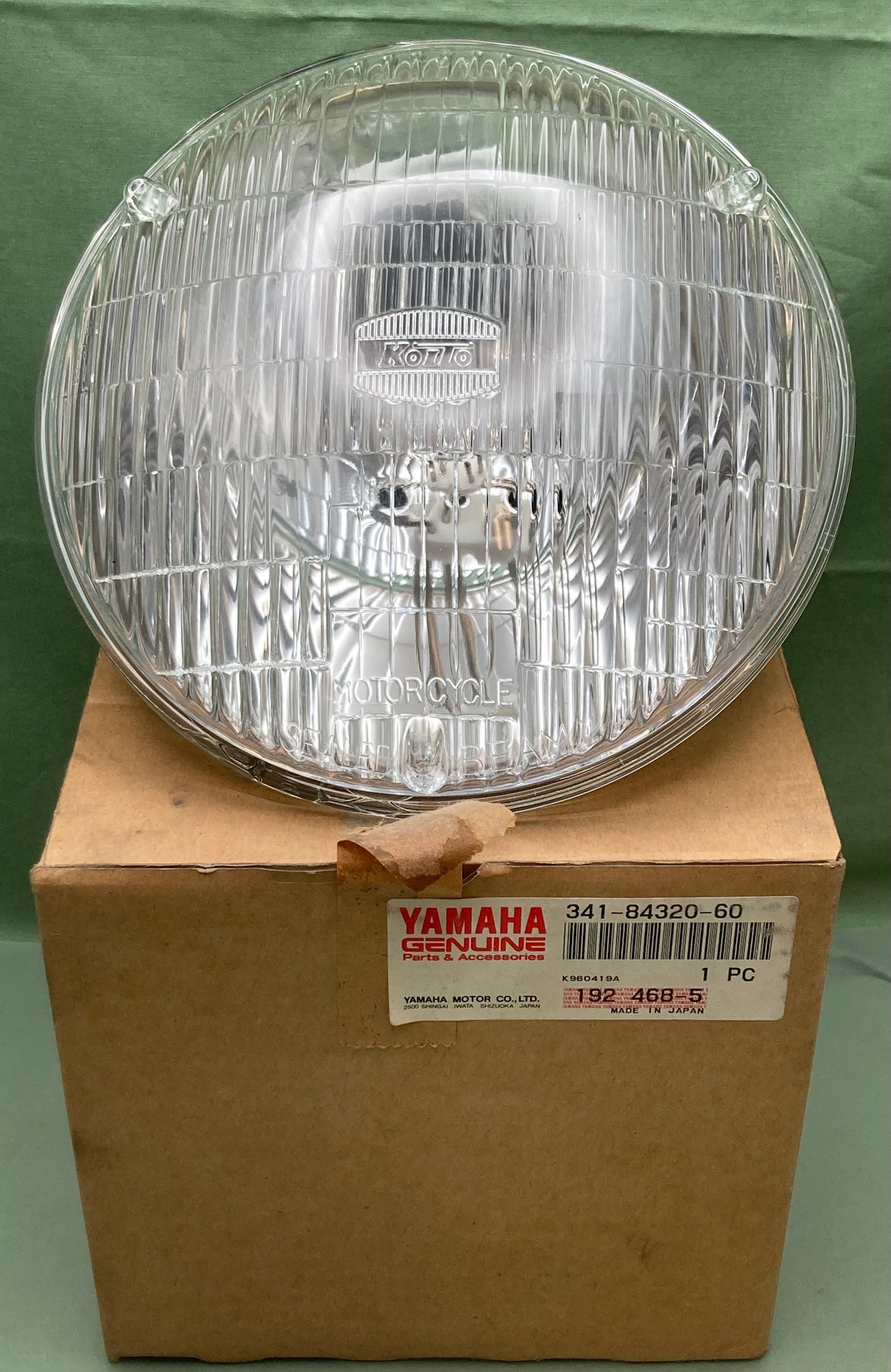 New Genuine Yamaha 341-84320-60 Headlight Assembly