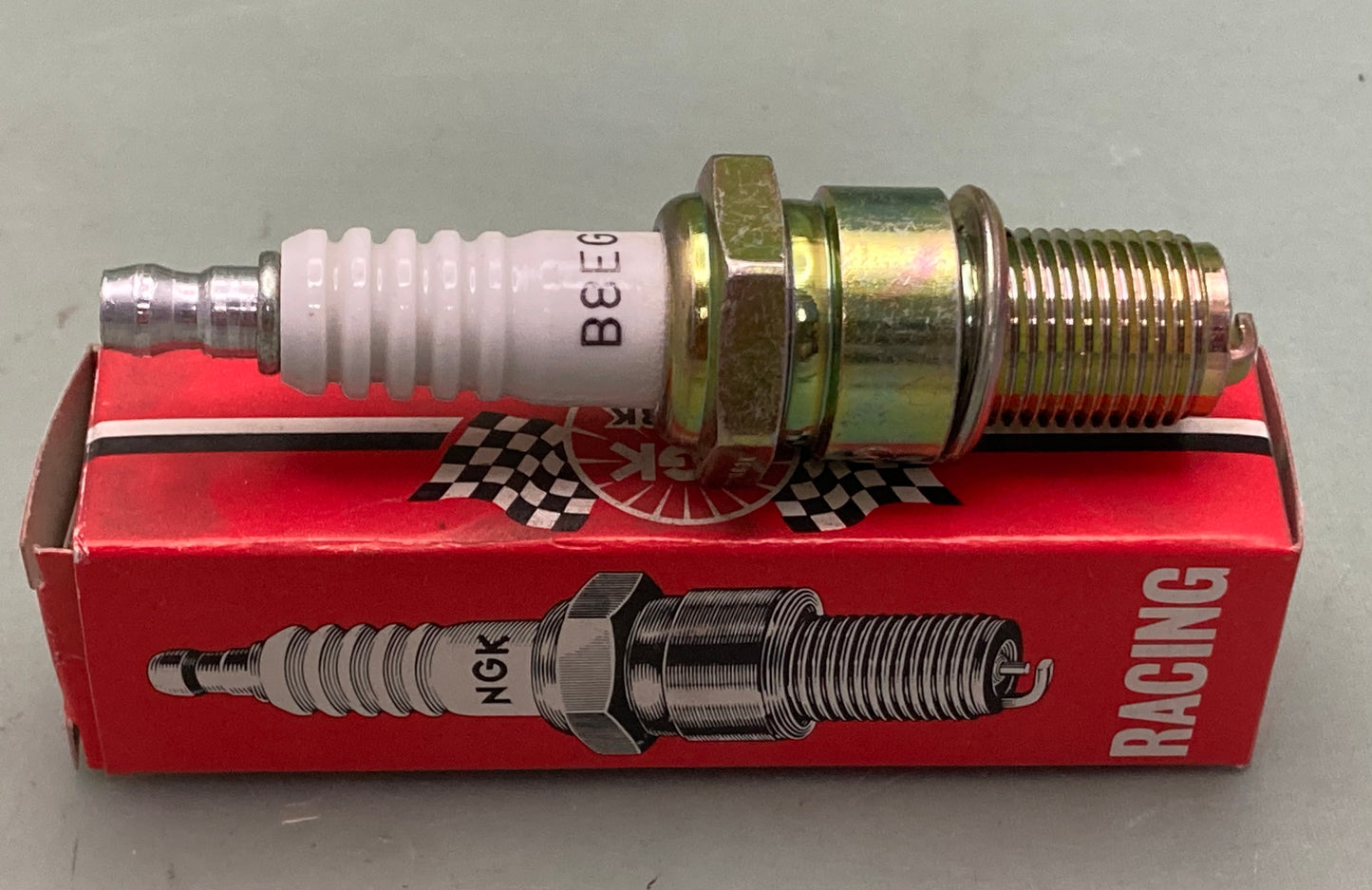 New Genuine NGK B8EGV Spark Plug