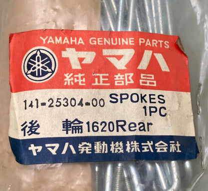 New Genuine Yamaha 141-25304-00 Spoke, Set, Rear 36 Spokes/38 Nipples