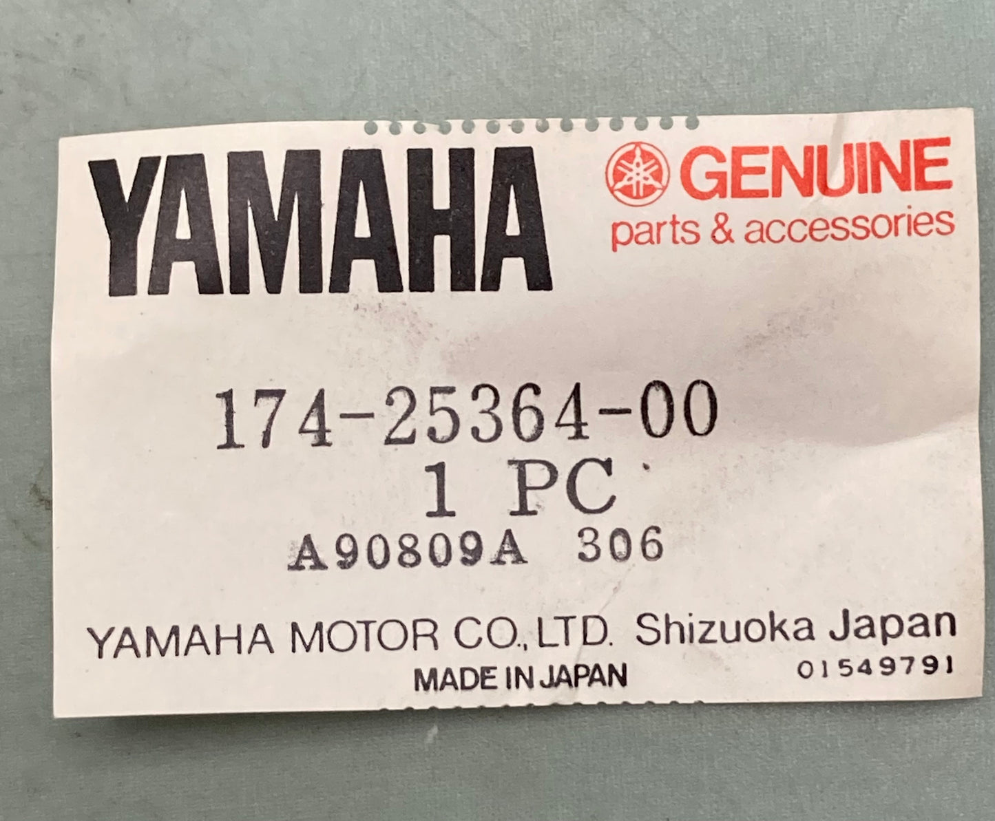 New Genuine Yamaha 174-25364-00 Damper 174-25364-00-00