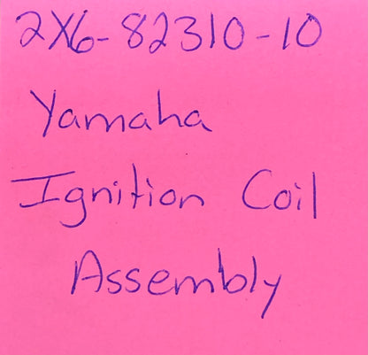 Yamaha 2X6-82310-10 Ignition Coil Assembly 2X6-82310-10-00