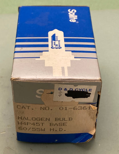 New Genuine Solite H4 P45T Bulb Halogen 01-6361