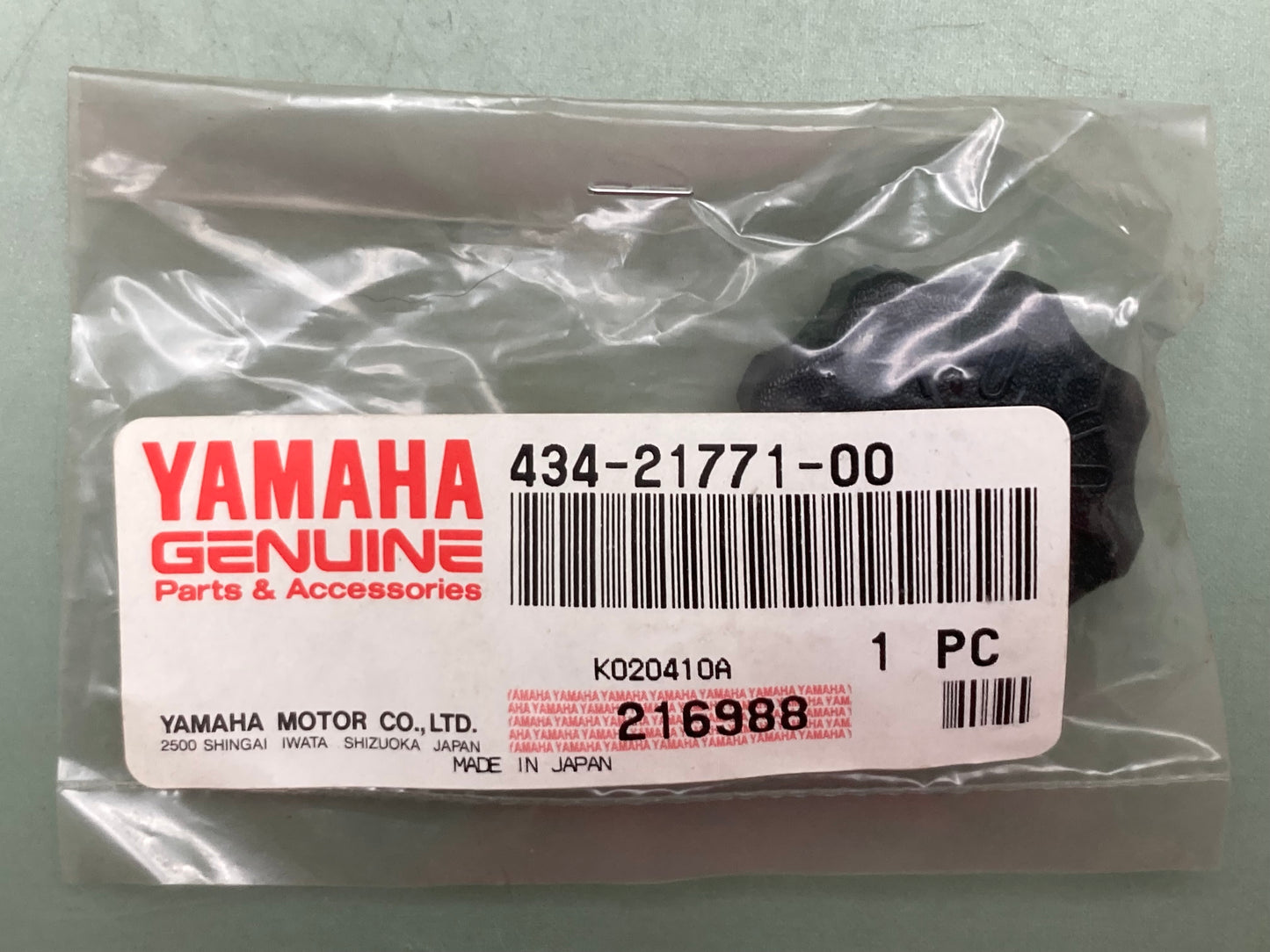 New Genuine Yamaha 434-21771-00 Body, Cap