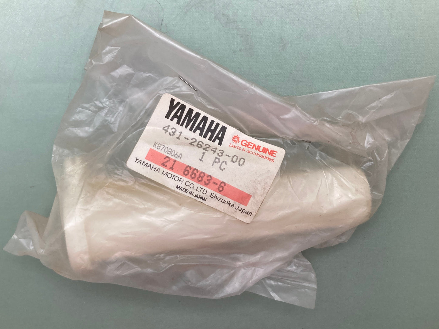 New Genuine Yamaha 431-26243-00 Tube, Throttle Guide