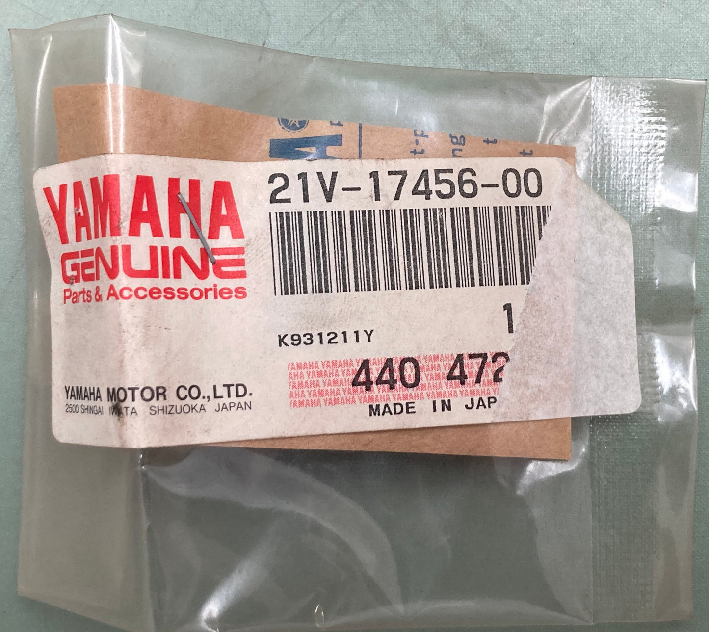 New Genuine Yamaha 21V-17456-00 Sprocket Holder