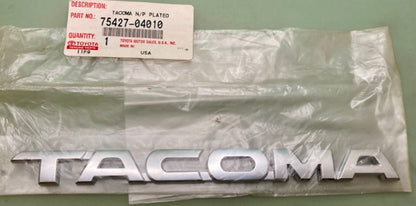 Toyota 75427-04010 Tacoma N/P Plated New Genuine