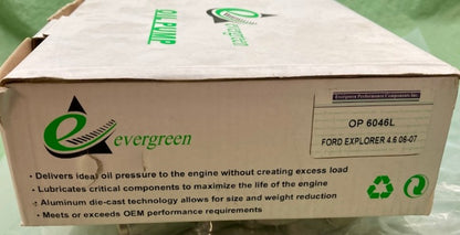 Evergreen OP 6046L Oil Pump Fits Ford Explorer 4.6 06-07 New Genuine