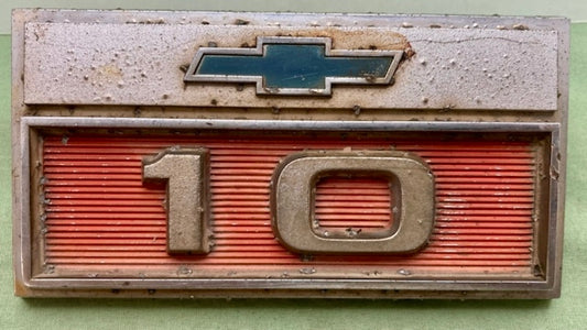 Chevrolet 3874041 Chevy C10 Truck Emblem Genuine