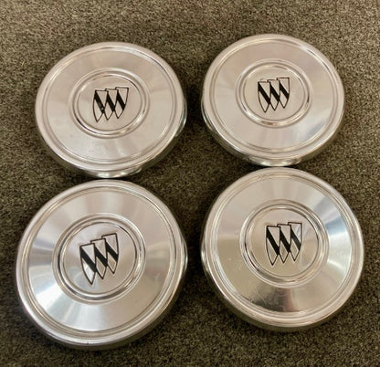 Buick Center Hub Cap 6.25" Diameter Metal Set Of 4 Genuine