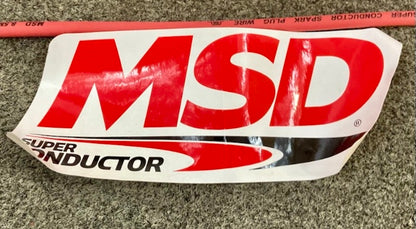 MSD 30479 8.5mm Spark plug Wires Super Conductor New Genuine