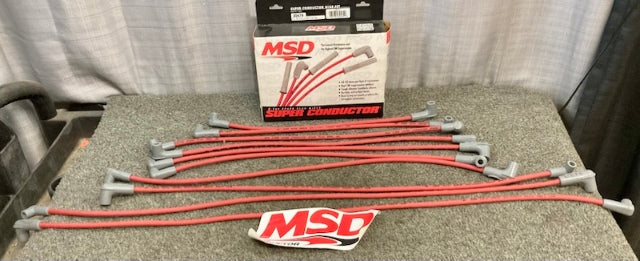 MSD 30479 8.5mm Spark plug Wires Super Conductor New Genuine