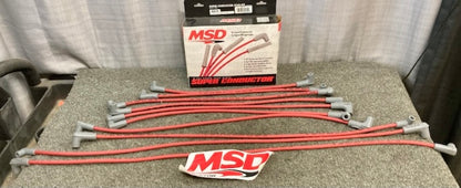 MSD 30479 8.5mm Spark plug Wires Super Conductor New Genuine