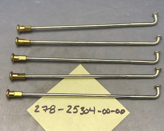 Qty 5 New Replaces Yamaha 278-25304-00-00 Rear Wheel Spokes