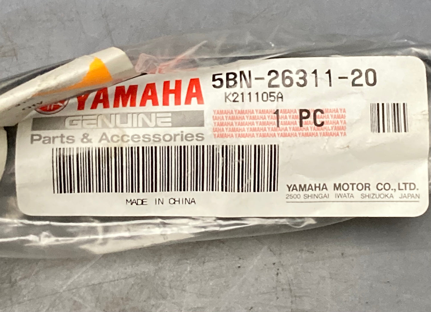 New Genuine Yamaha 5BN-26311-20 Throttle Cable