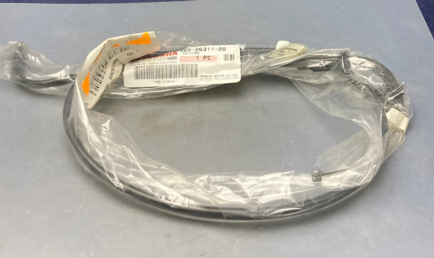 New Genuine Yamaha 5BN-26311-20 Throttle Cable