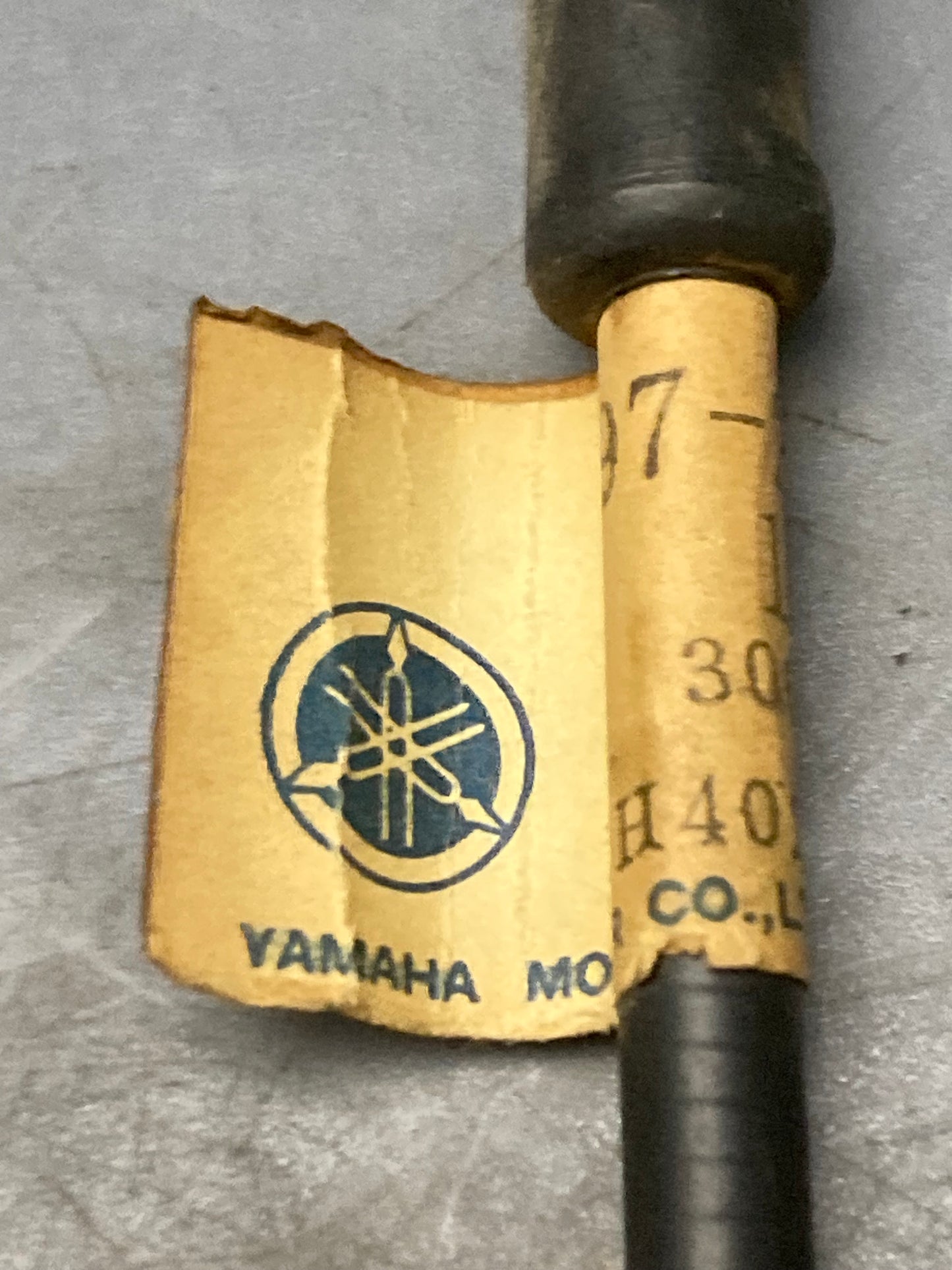 New Genuine Yamaha 397-26321-00 Oil Pump Cable