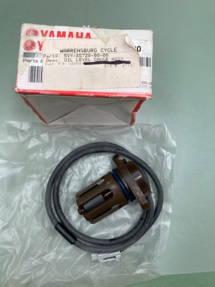 Yamaha 5VY-85720-00-00 Oil Level Gauge Assembly  New Genuine