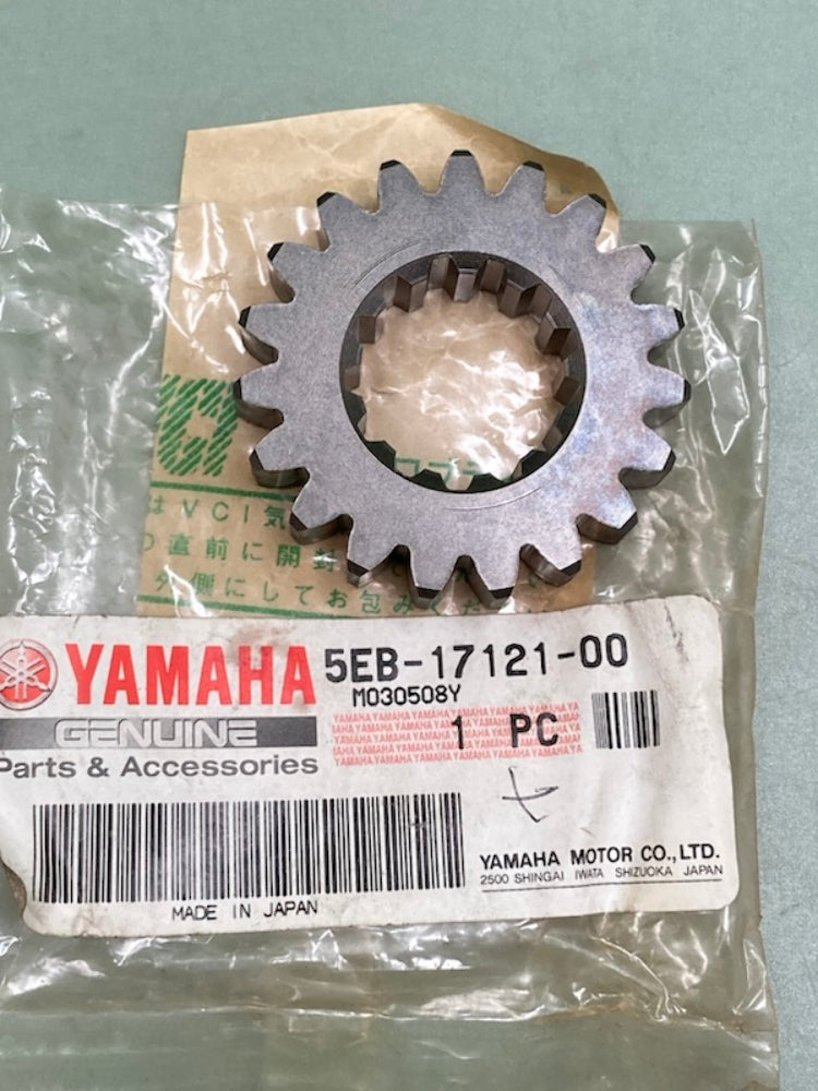 Yamaha 5EB-17121-00 Gear, 2Nd, Pinion, (13T)  New Genuine