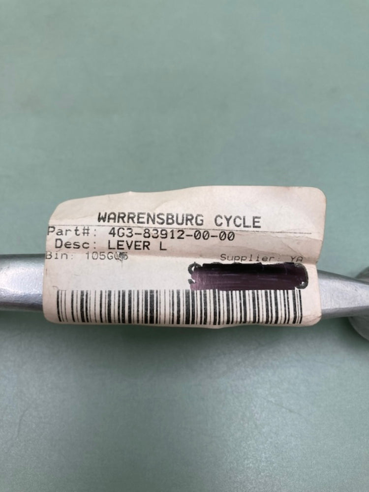 Yamaha 4G3-83912-00-00 Lever L New Replaces