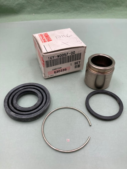 Yamaha 1UY-W0057-00 Piston, Assembly, Caliper New Genuine