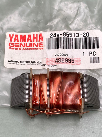 Yamaha 24W-85513-20 Coil, Lighting, 1 New Genuine