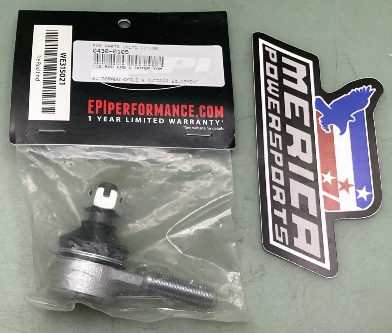 NEW GENUINE EPI WE315021 Tie Rod End