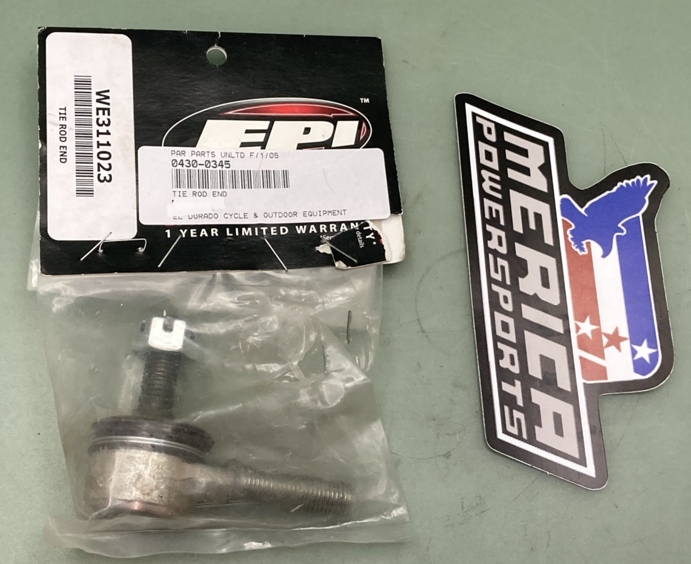 NEW GENUINE EPI WE311023 Tie Rod End