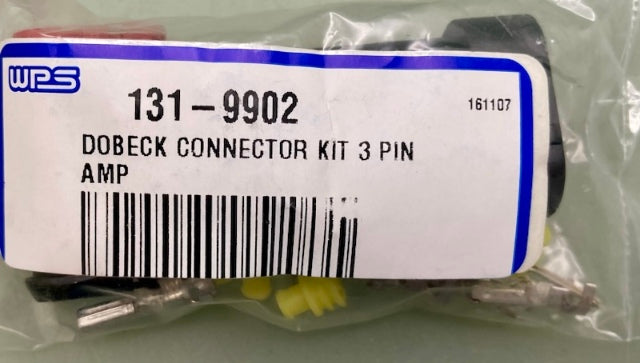 WPS 131-9902 Connector Kit 3 Pin Amp New Genuine
