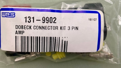 WPS 131-9902 Connector Kit 3 Pin Amp New Genuine