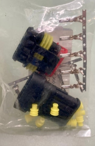 WPS 131-9903 4-Pin Amp Wiring Connector Kit New Genuine