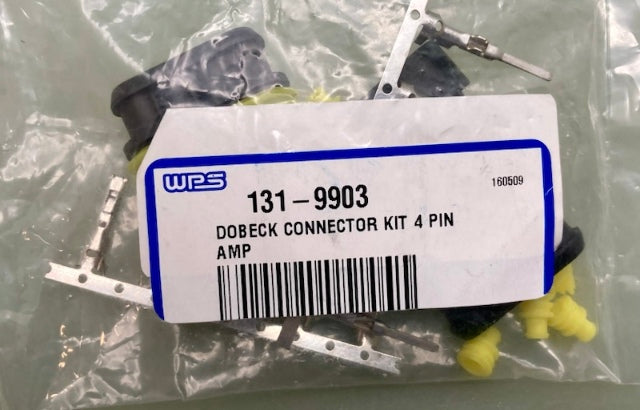 WPS 131-9903 4-Pin Amp Wiring Connector Kit New Genuine