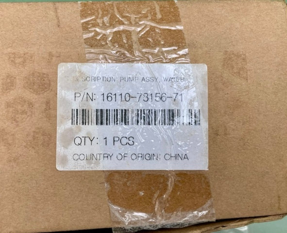 Promatch 131-9903  Forklift Water Pump New Genuine