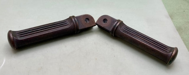 Harley Davidson 50500781 Brass Rider Foot Pegs Set Replaces